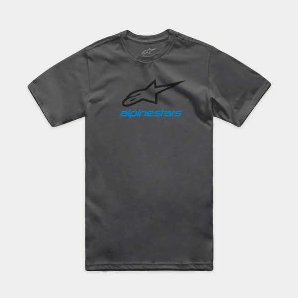 ALPINESTARS ALWAYS 2.0 CSF T-SHIRT CHARCL/BLK/BLUE       L