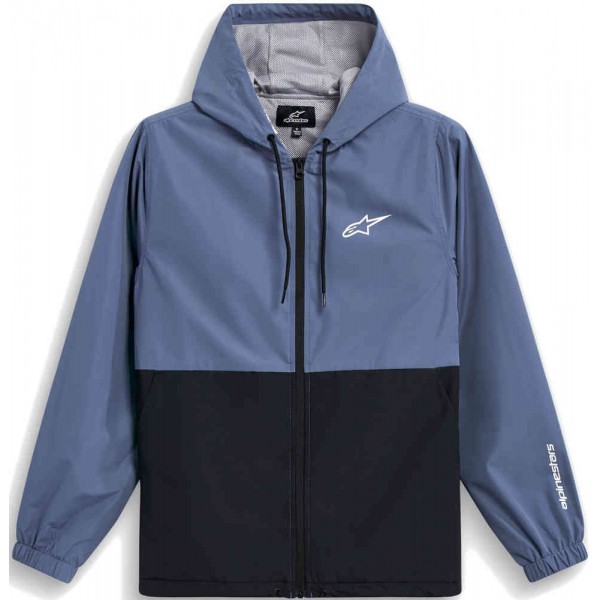 ALPINESTARS SPEEDER WINDBREAKER JKT SLATE BLUE/BLK   M