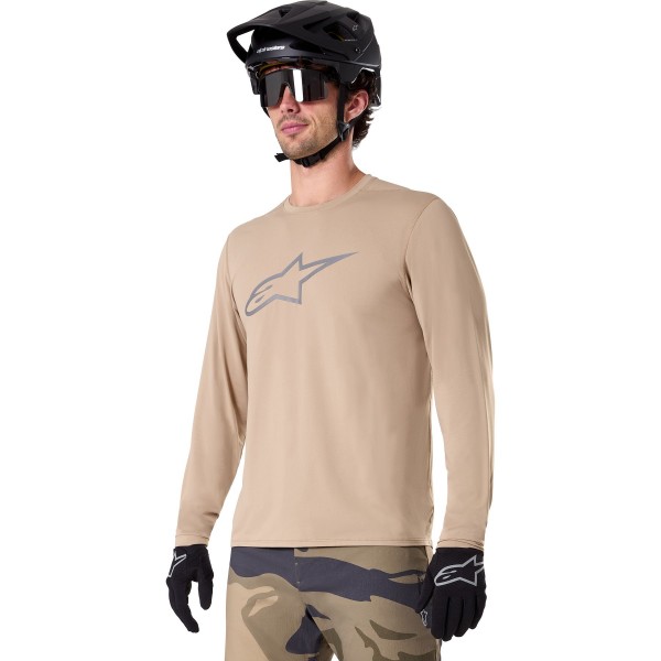 ALPINESTARS A-DURA ASTAR LS JERSEY LIGHT BROWN   M