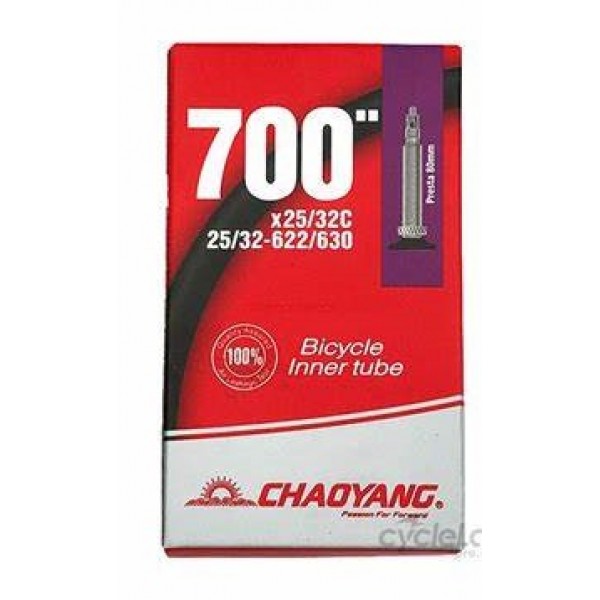 Chaoyang 700*25/32 Presta 80mm Tube