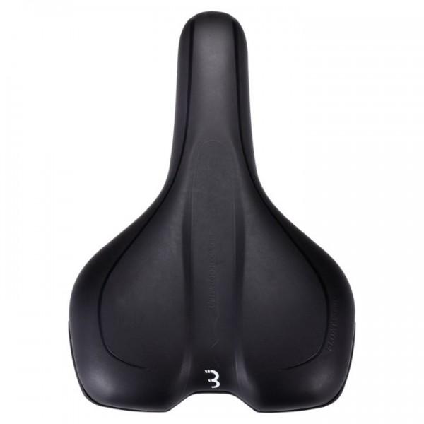 BBB BSD-92 Meander Active Saddle Black 185mm
