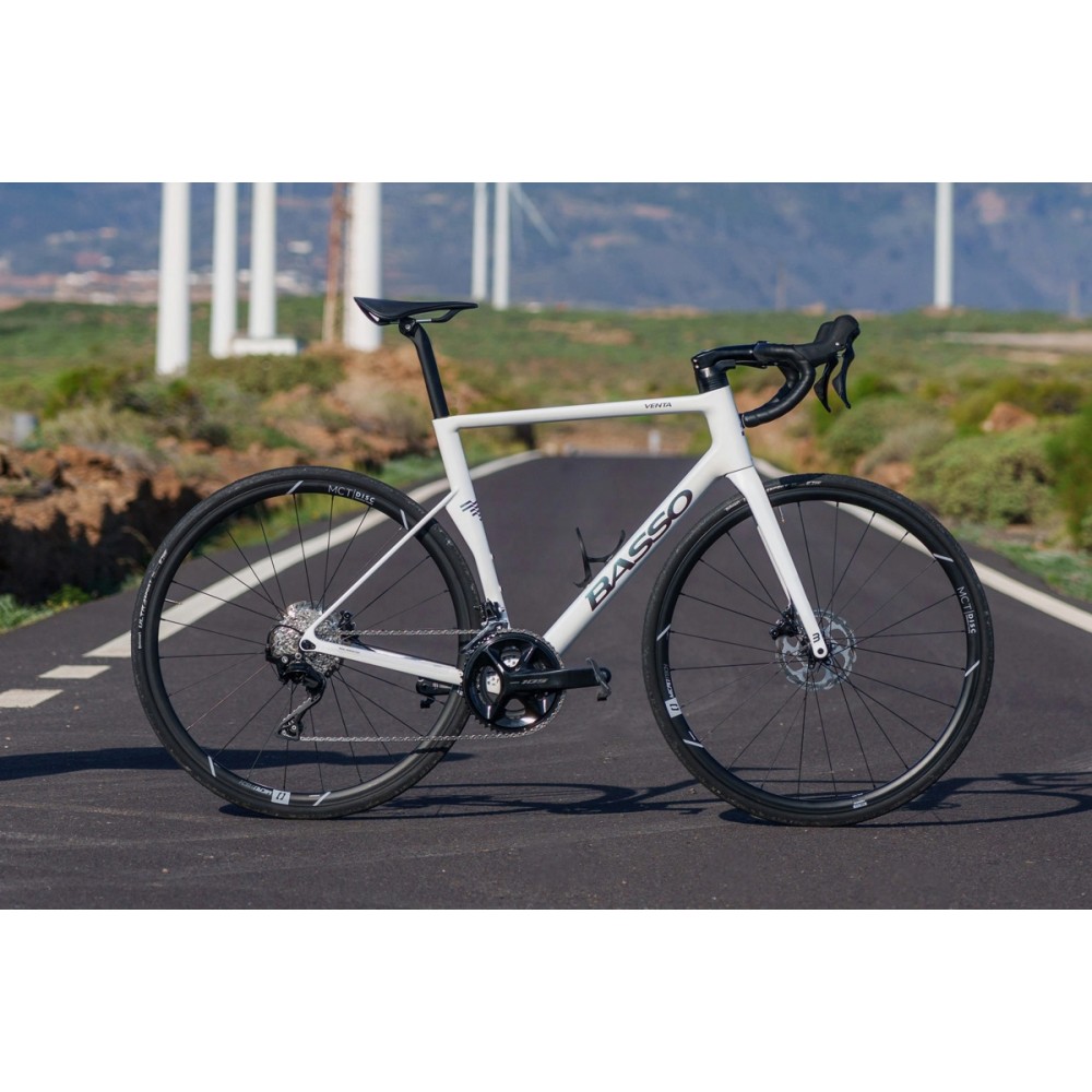 Basso Venta-R Pearl White Shimano 105 12s Bike 51cm