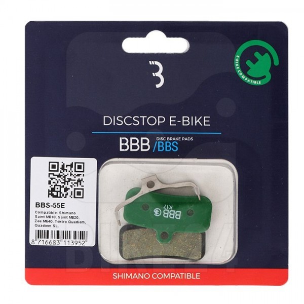 BBB BBS-55E DiscStop E-Bike  Disc pads Shimano Saint
