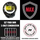 Master Lock 8282 Braided Steel Cable Combi 1Mx20mm
