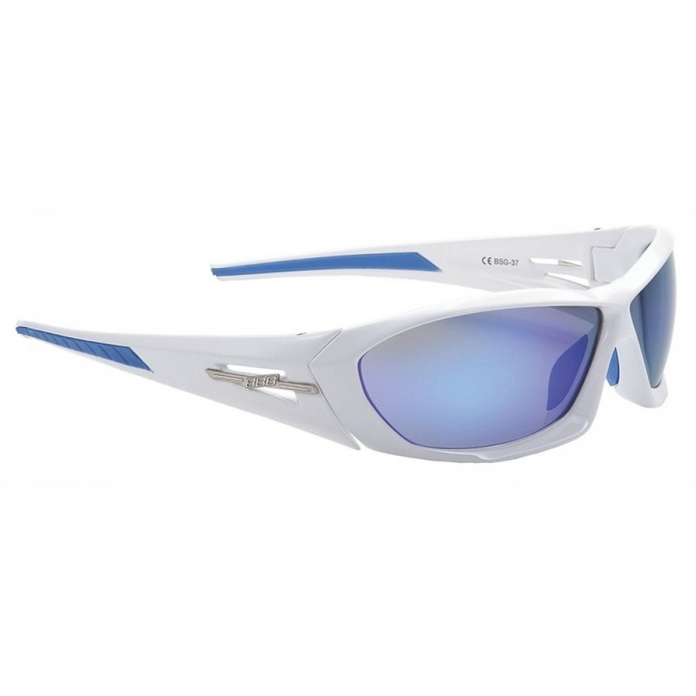 BBB BSG-3727 Rapid Glasses White/Mlc Blue