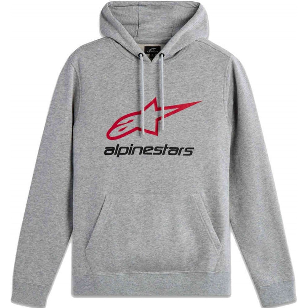 ALPINESTARS ALWAYS HOODIE V3 HEATHER/RED/BLK XL