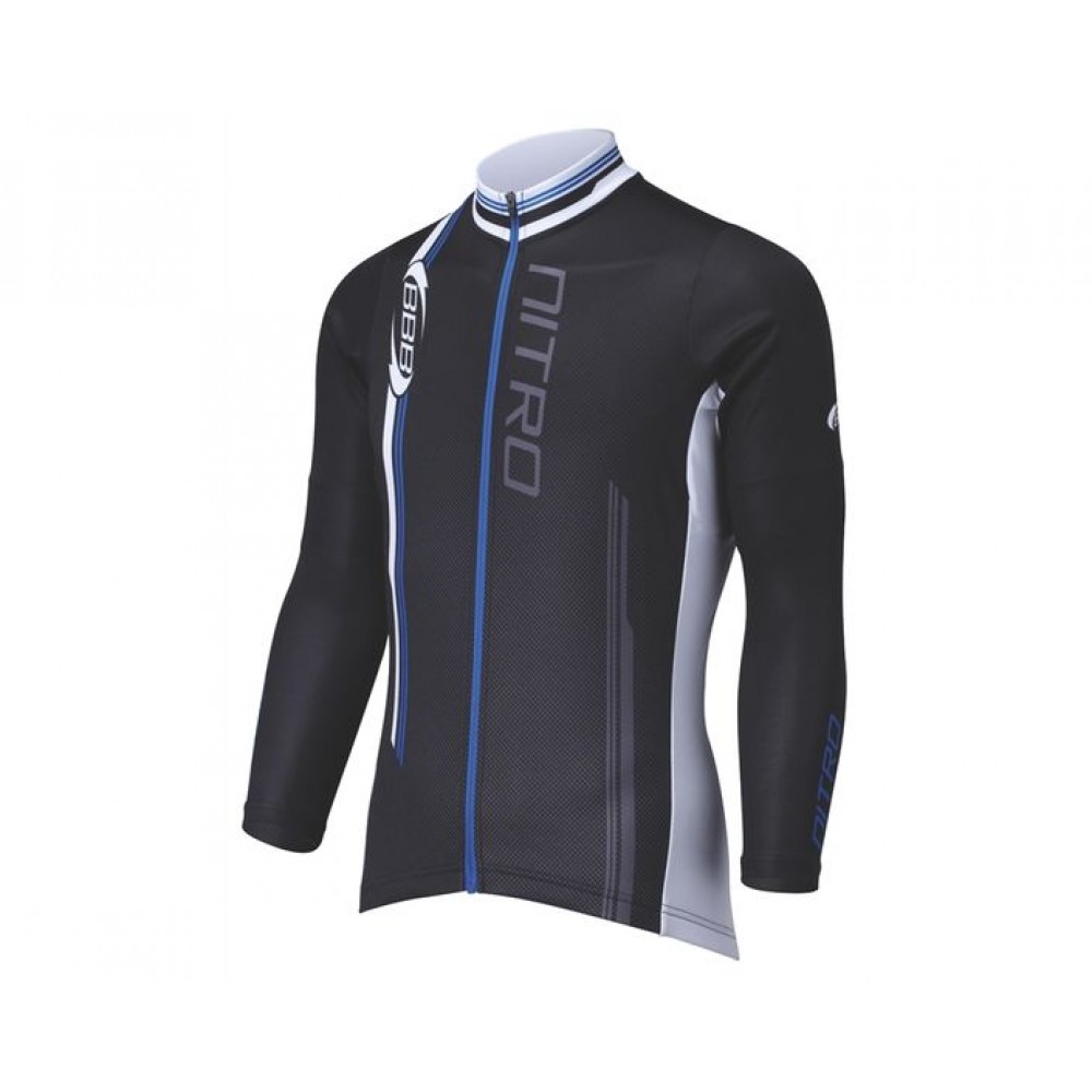 BBB BBW-166 Nitro LS Jersey Black/Blue M