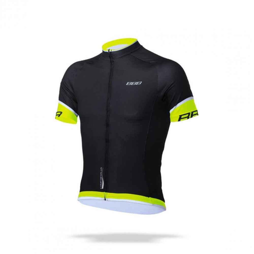 BBB BBW-246 ComfortFit SS Jersey Black/Neon Yellow 3XL