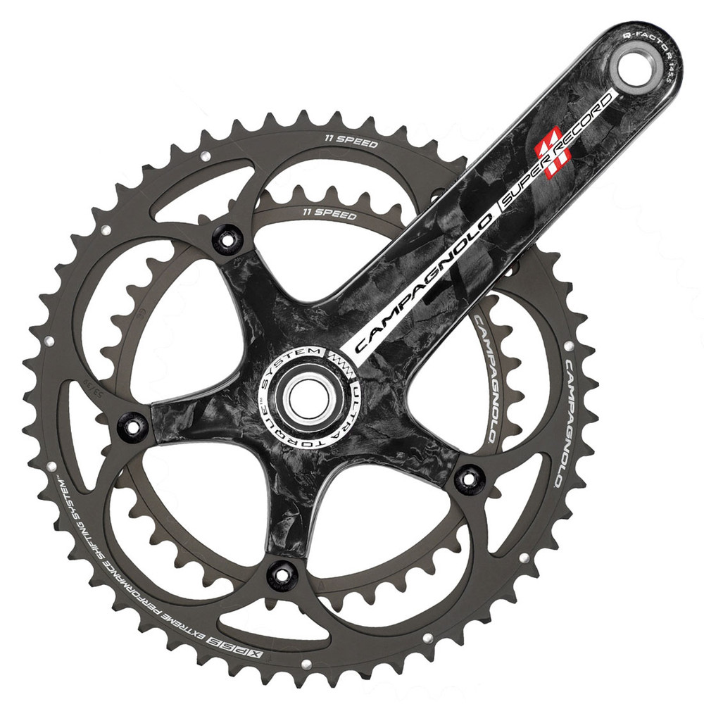 Campag Super Record 11s Chainset Carbon
