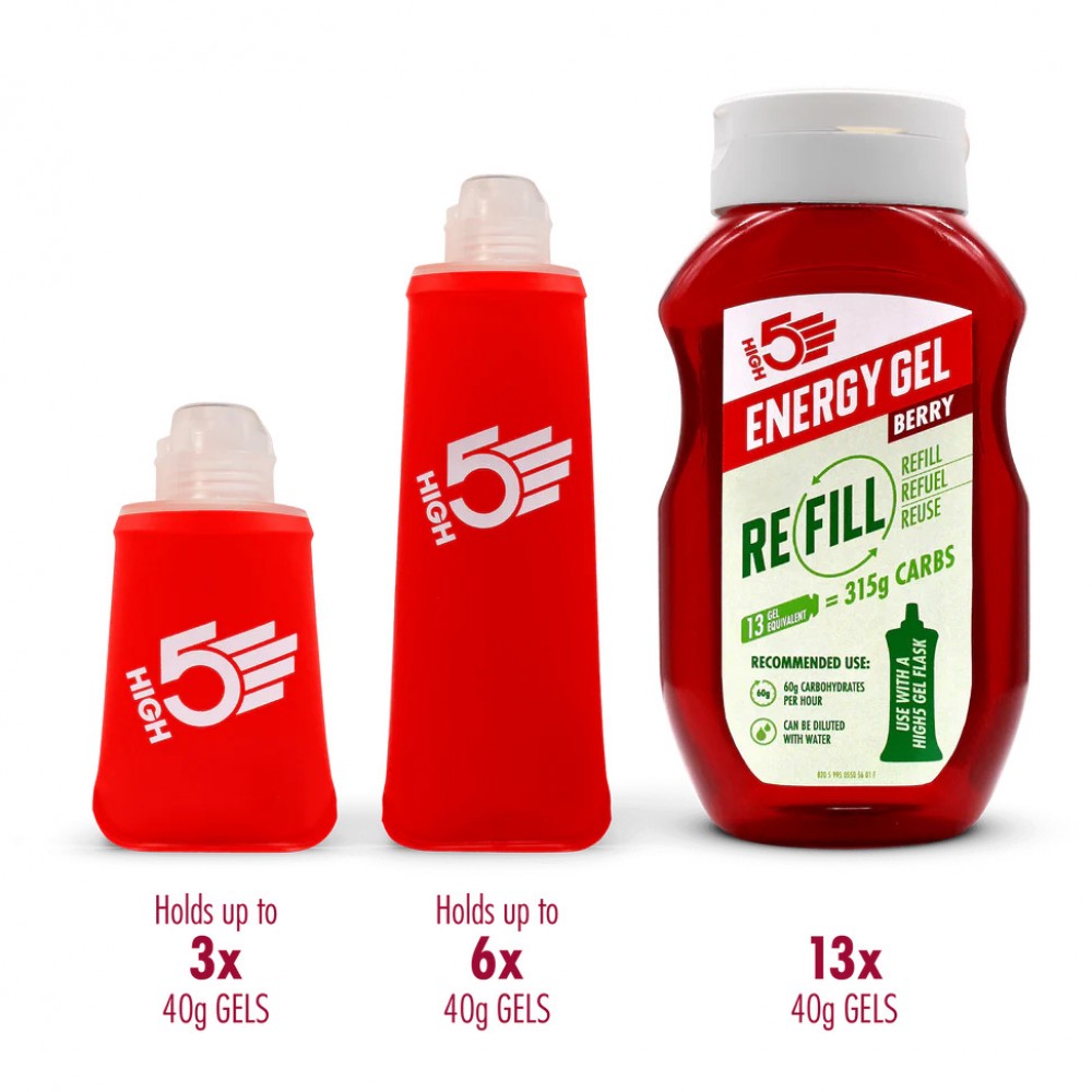 High 5 Energy Gel - Berry Refill 550g