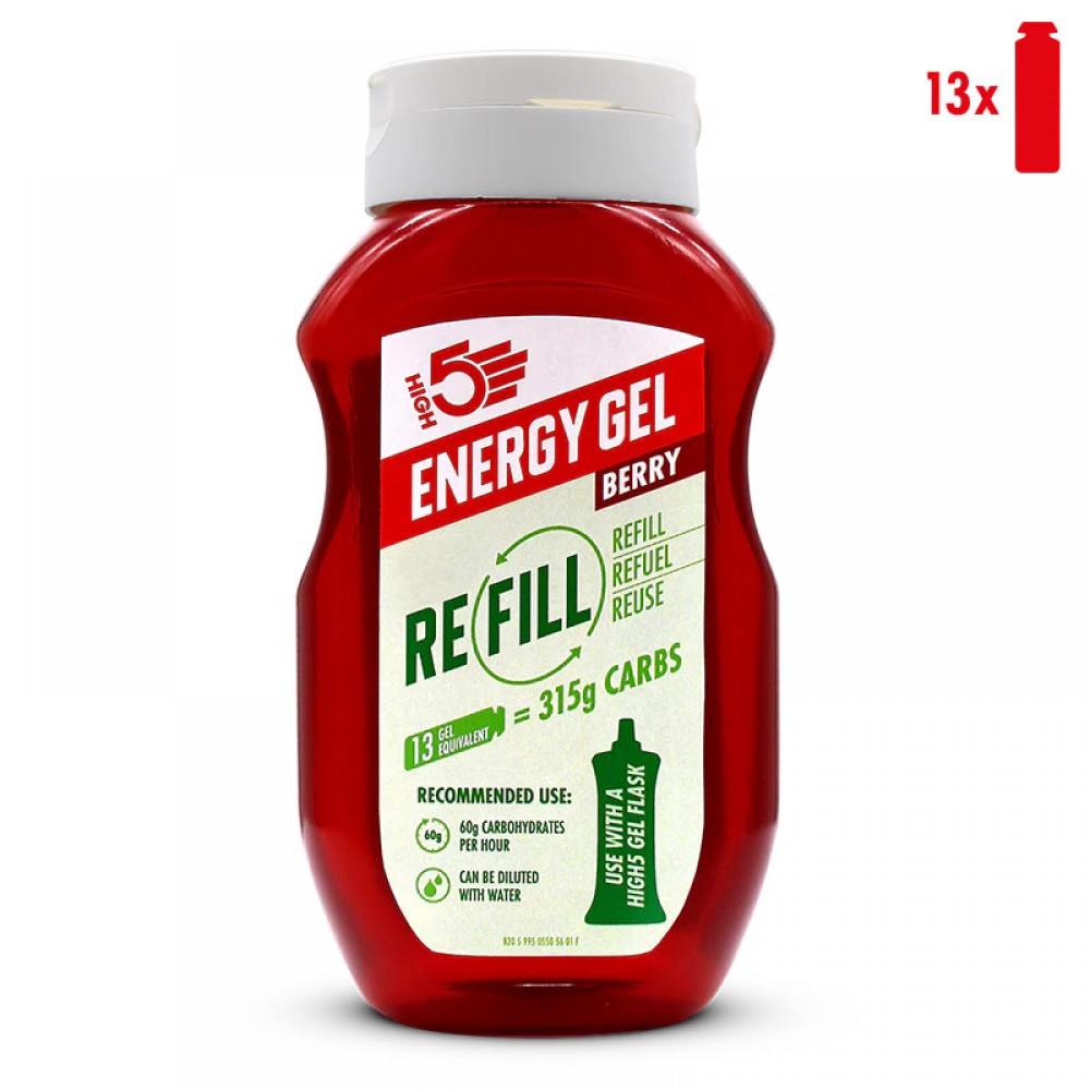 High 5 Energy Gel - Berry Refill 550g
