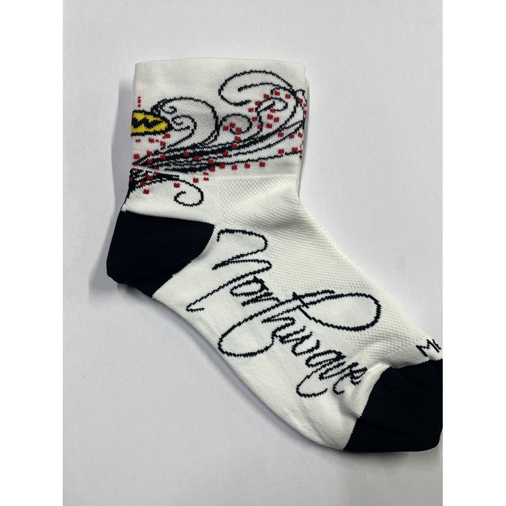 Northwave Fizzy SocksWht/Blk S