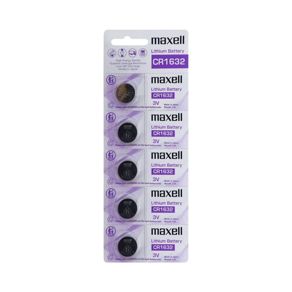 Maxel 1632 Coin Battery (5pc)