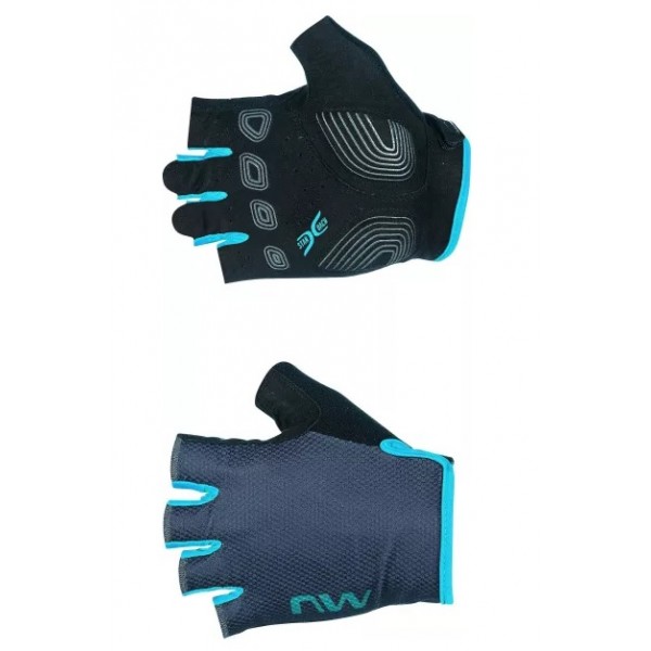Northwave Active Lady Mitt BlK-L/Blu L