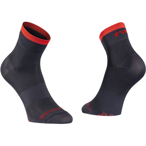 Northwave Origin Sock Black-Red M