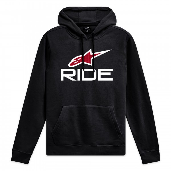 ALPINESTARS RIDE 4.0 HOODIE BLACK/WHITE/RED   L