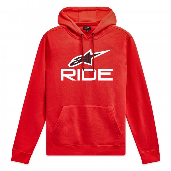 ALPINESTARS RIDE 4.0 HOODIE RED/WHITE/BLACK   L