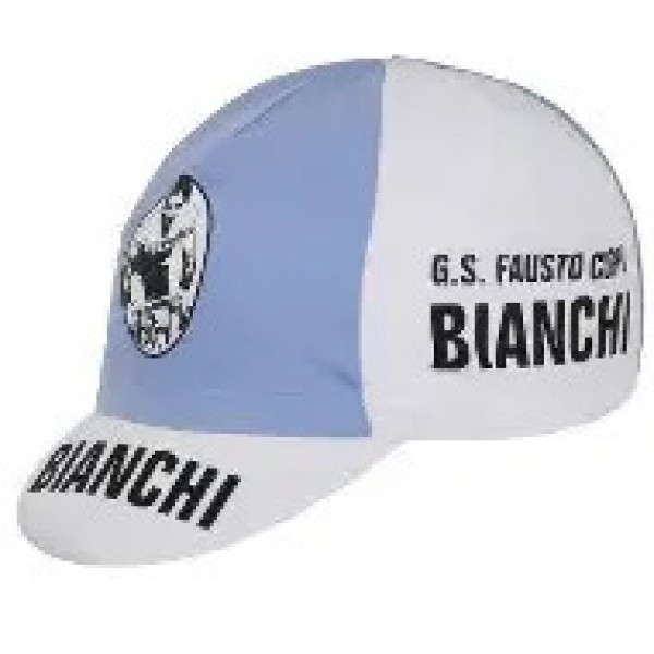 Team Retro Cotton Cap-F Coppi-Bianchi
