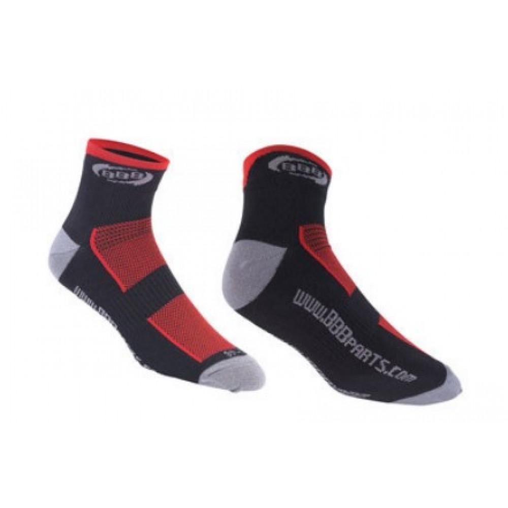 BBB BSO-01 Technofeet Socks Blk/Red 39-42