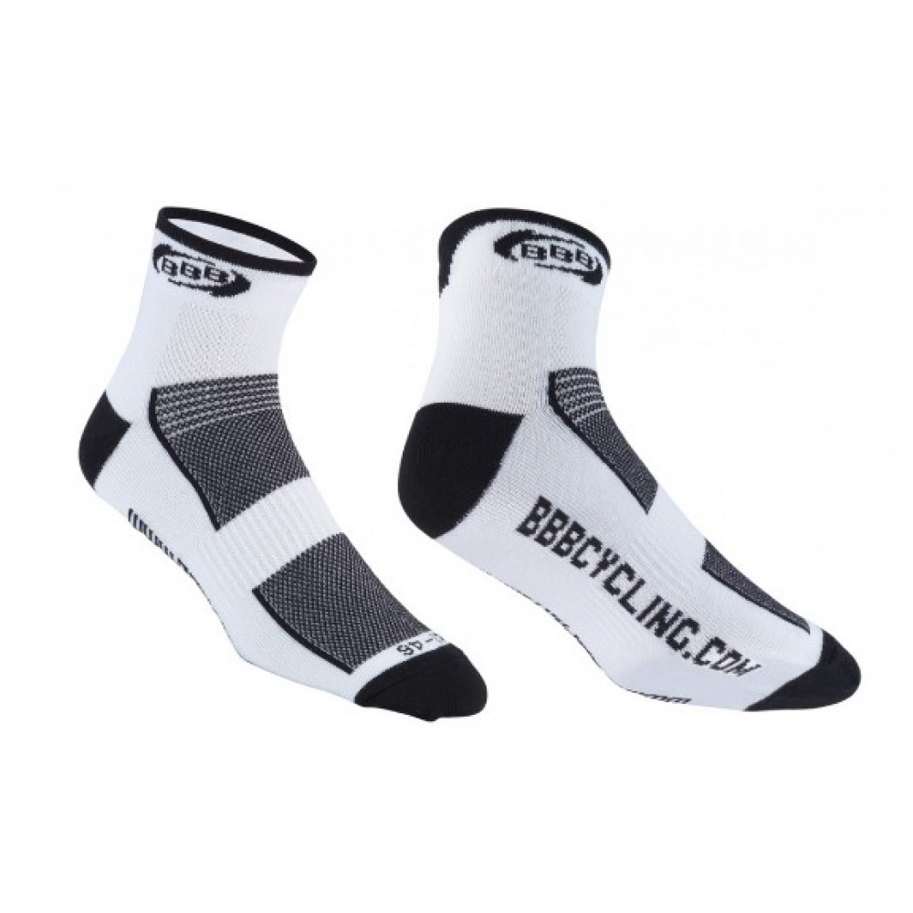 BBB BSO-01 Technofeet Socks Wht/Blk 47-49