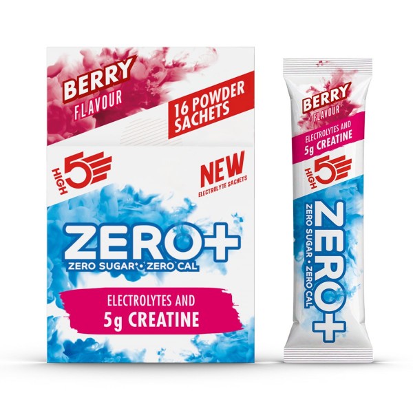 High 5 Zero + 5g Creatine Berry 16x11.5g