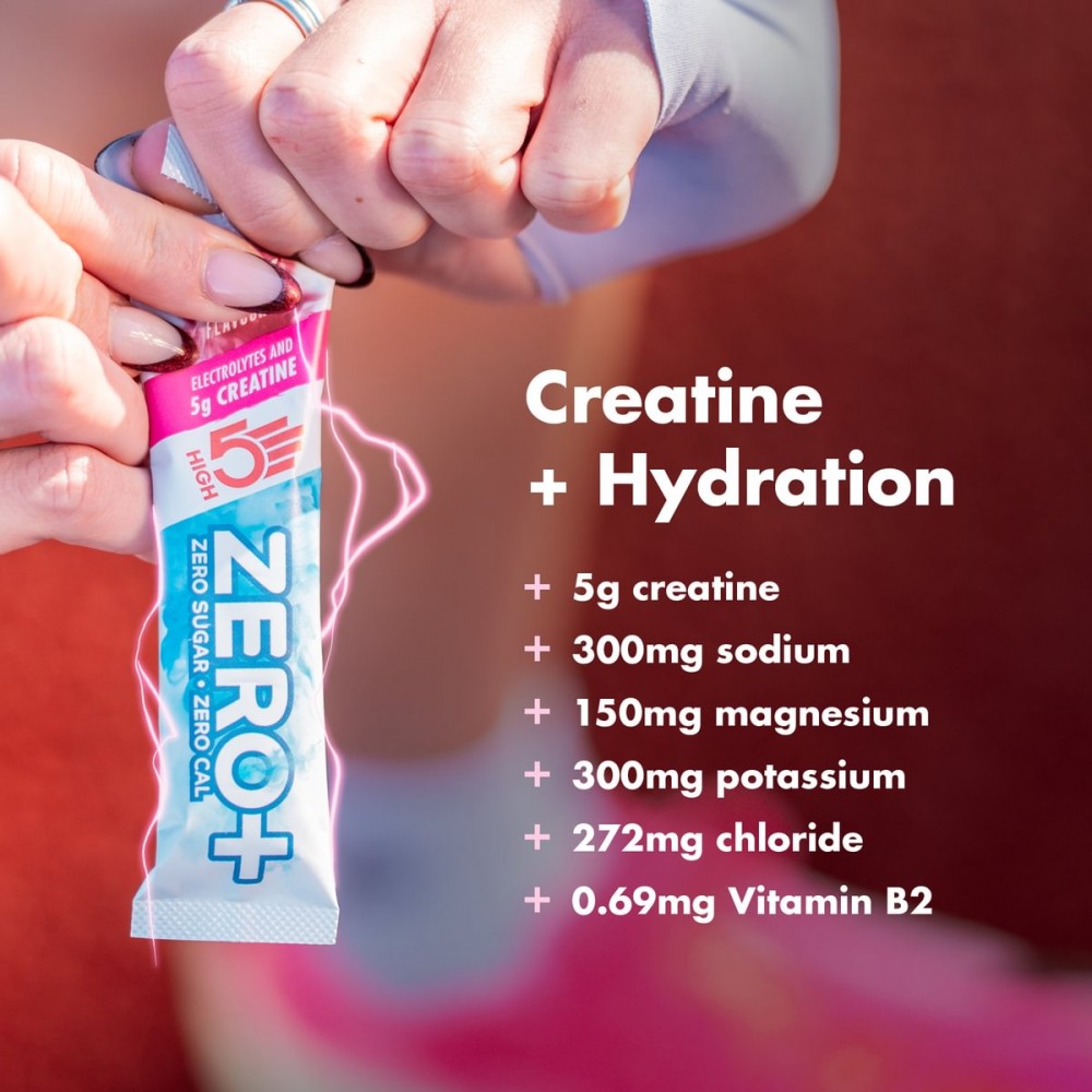 High 5 Zero + 5g Creatine Citrus 16x11.5g