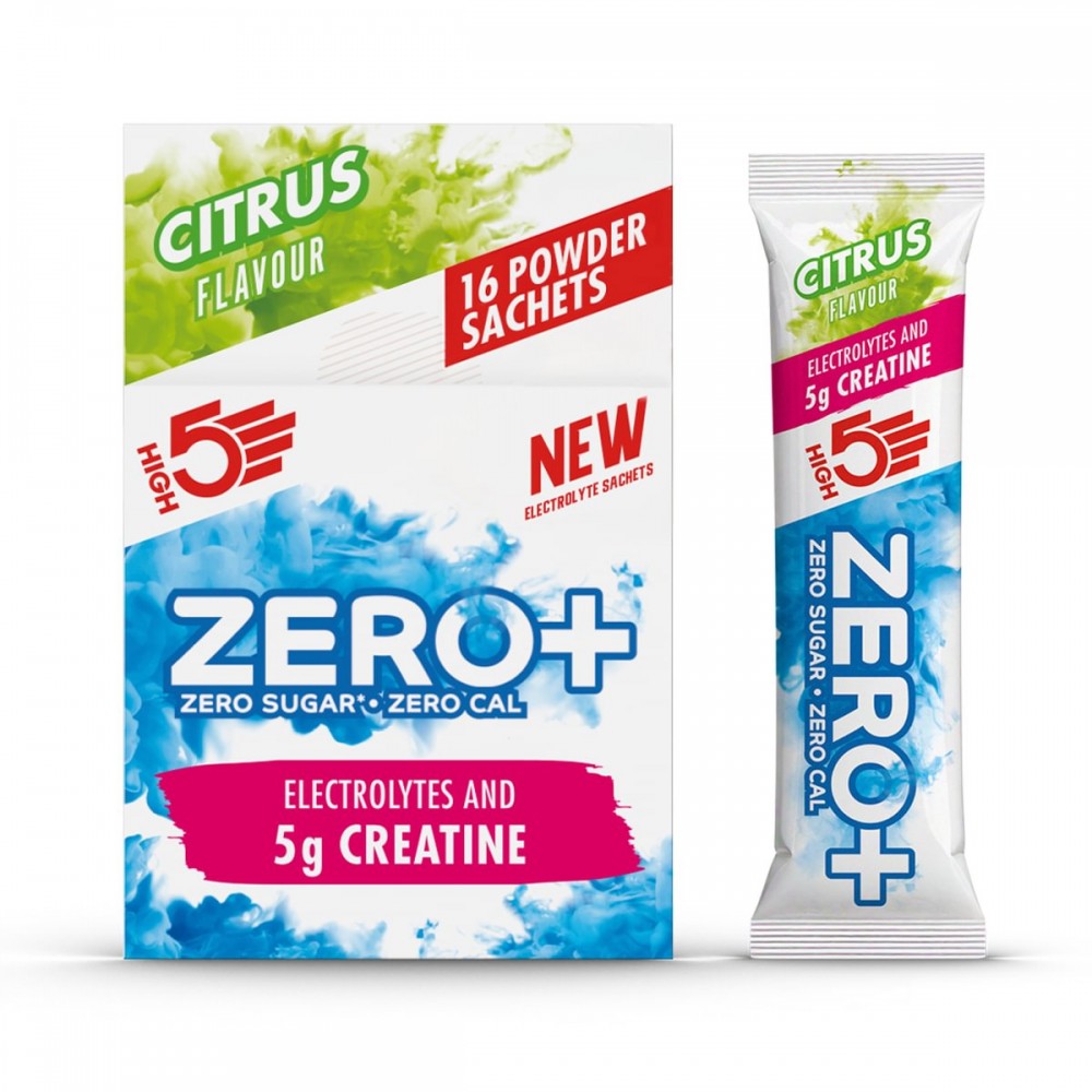 High 5 Zero + 5g Creatine Citrus 16x11.5g