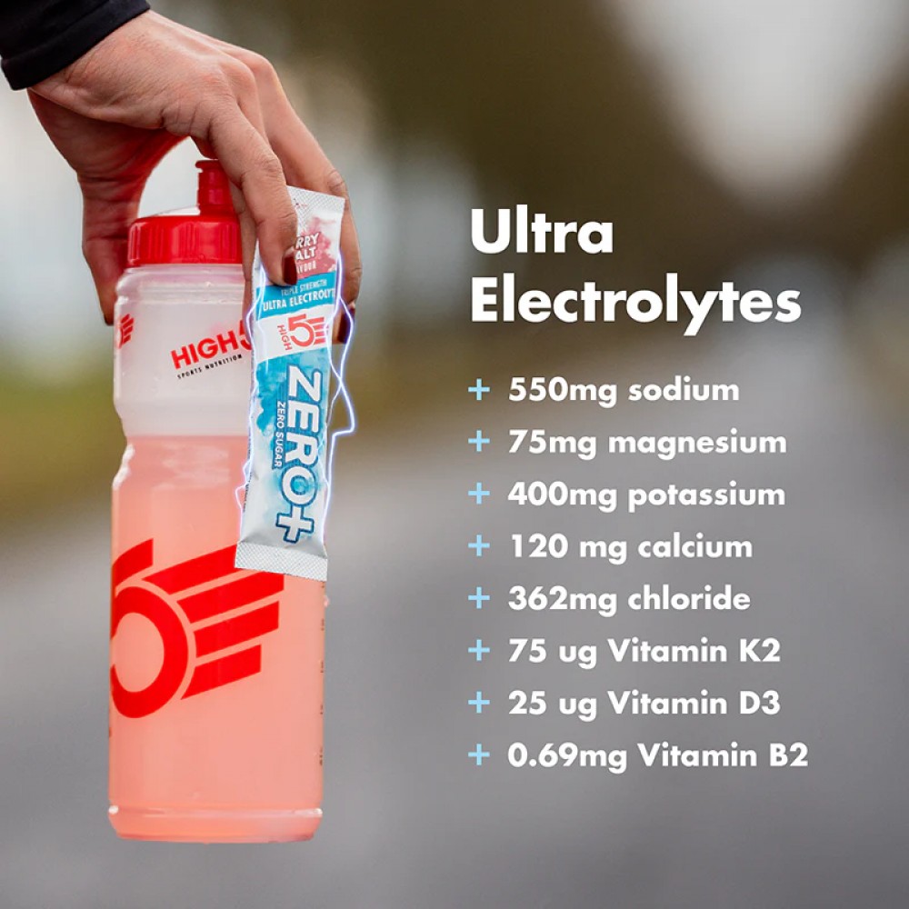 High 5 Zero+Ultra Electrolytes Berry Salt 16x17.5g