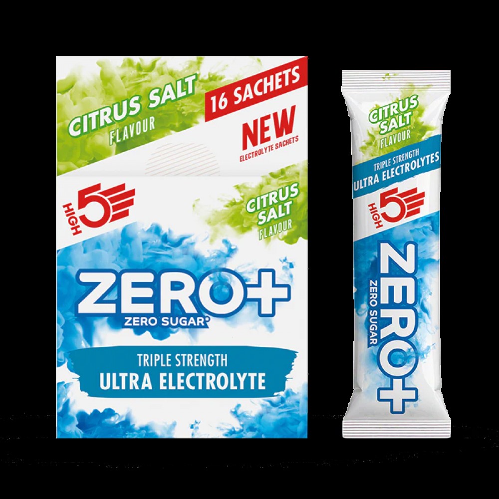 High 5 Zero+Ultra Electrolytes Citrus Salt 16x18g