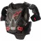 ALPINESTARS A-6 CHEST PROTECTOR BLACK ANTH RED XL/XXL
