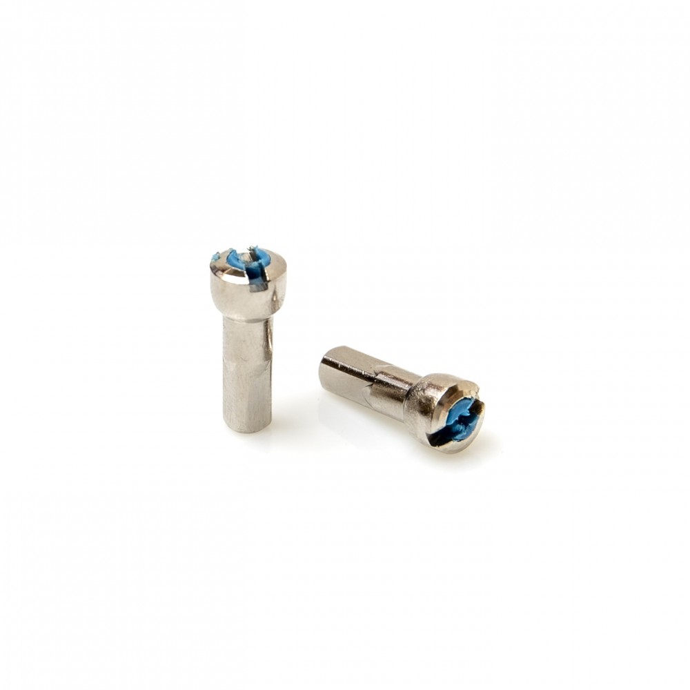 Alpina ABS Nyloc Nipples Silver (QTY 50)