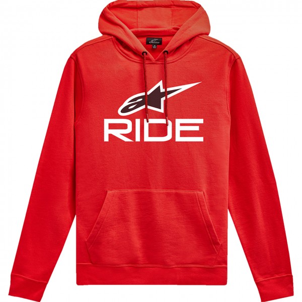 ALPINESTARS RIDE V3 HOODIE RED/WHITE/BLACK  S