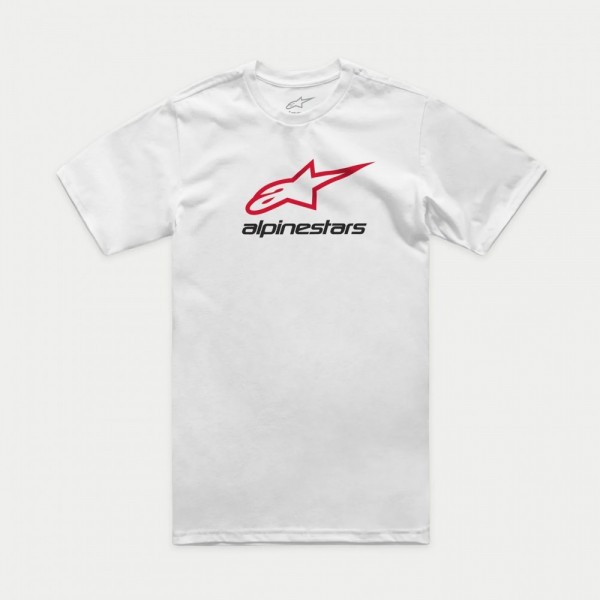 ALPINESTARS ALWAYS 2.0 CSF T-SHIRT WHITE/RED/BLACK       L