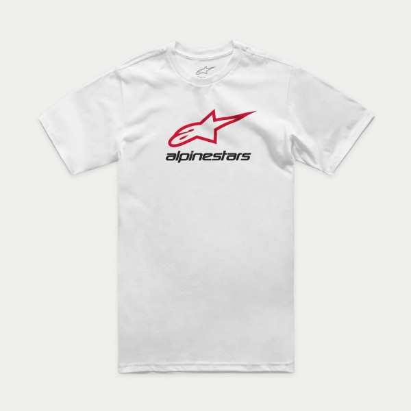 ALPINESTARS ALWAYS 2.0 CSF T-SHIRT WHITE/RED/BLACK XL