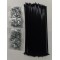 Mach 1 184mm 14g Black Plain guage Spokes (QTY 50)