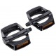BBB BPD-46 ErgoRide Flat Pedals Black