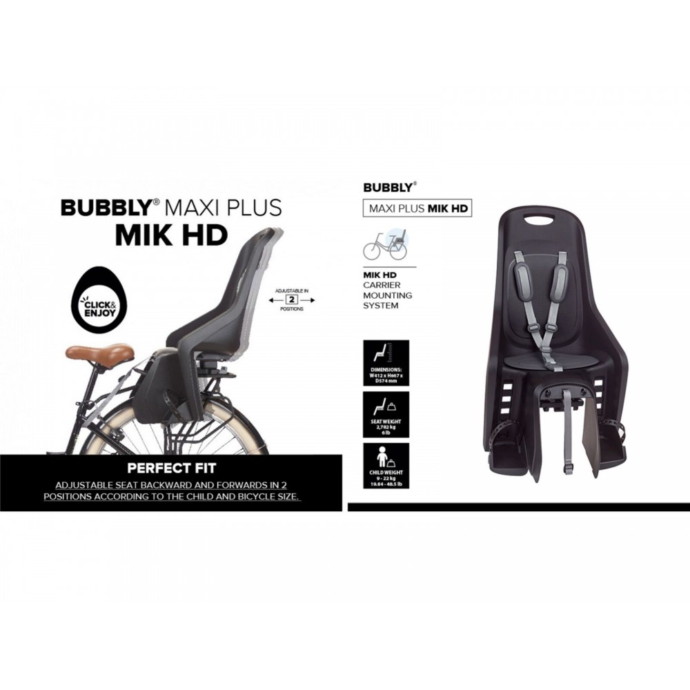 Polisport Bubbly Maxi Plus MIK Childseat