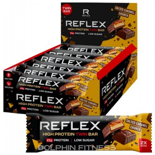 Reflex Protein Bar Salted Caramel Crunch12x60g