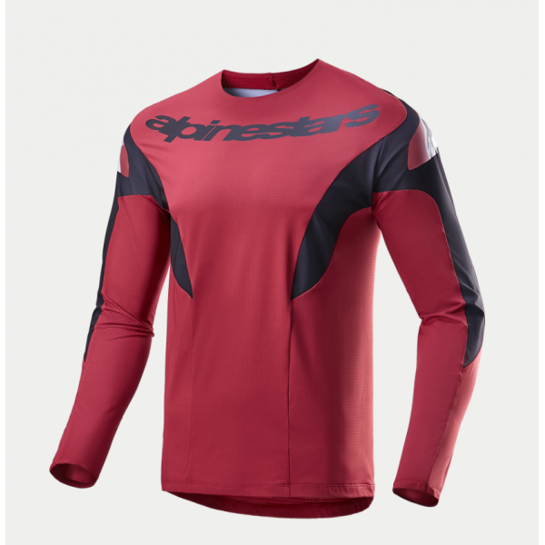 ALPINESTARS A-SUPRA  RACE JERSEY L/S BURGANDY L