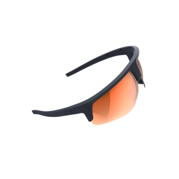 BBB BSG-7503 Comet Glasses Matt Black-Orange-Red MLC