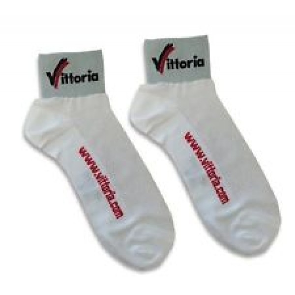 Vittoria Socks Red/white M-L