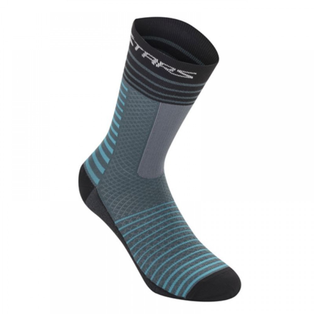 ALPINESTARS DROP SOCKS 19 ATLANTIC CERAMIC   M