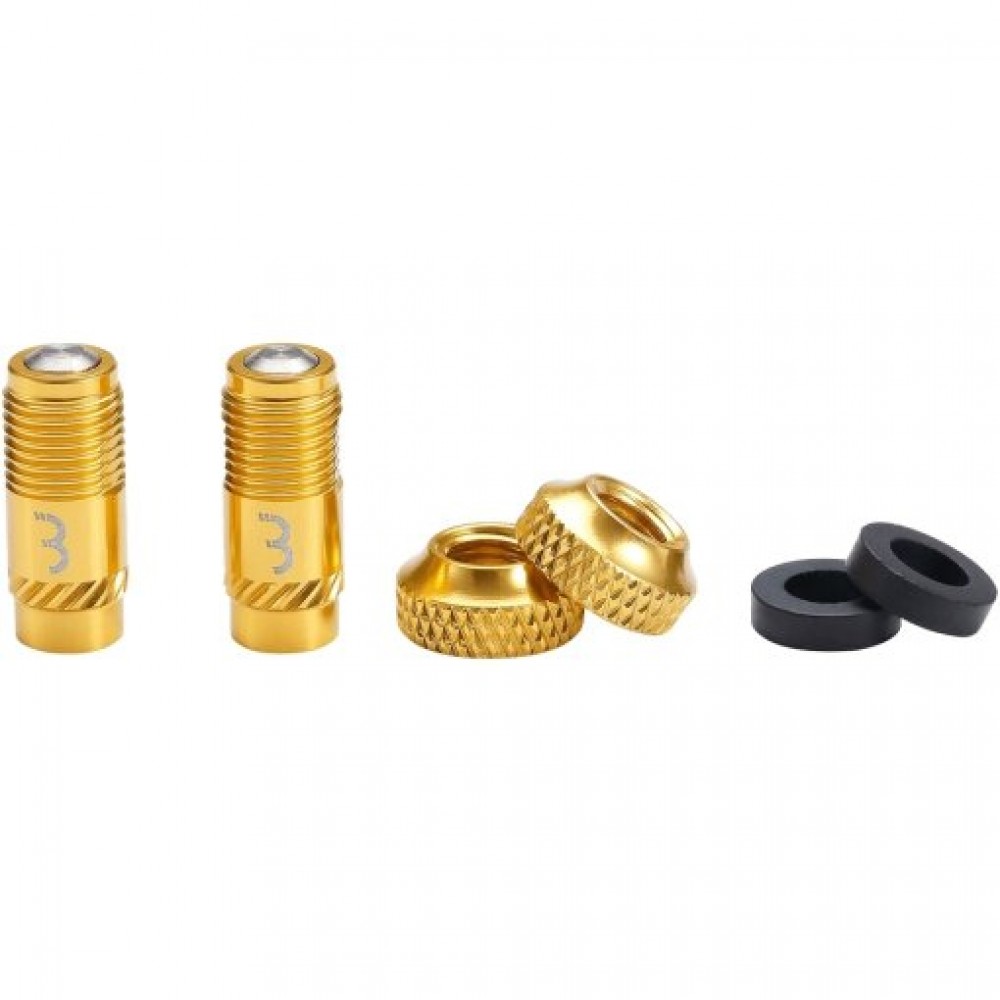 BBB BTI-165 Valve caps CoreCap Gold 2 pcs