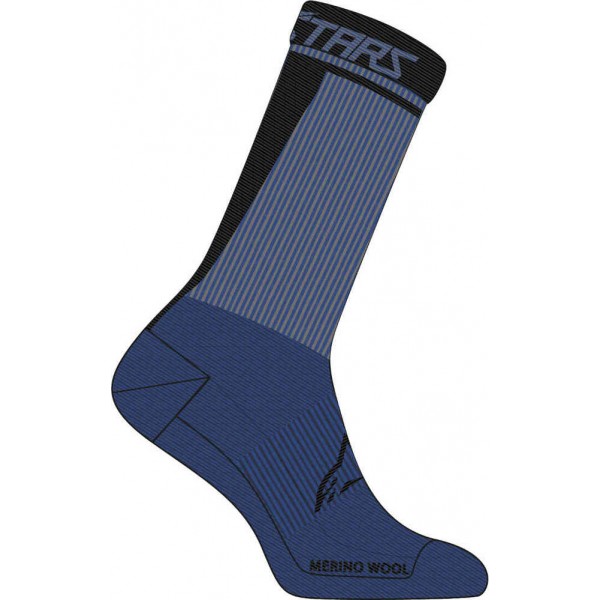 ALPINESTARS MERINO SOCKS 24 BLUE BLACK   L