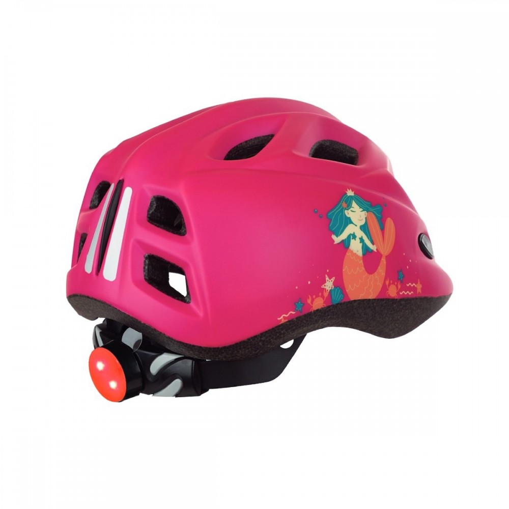 Polisport Mermaid Kids Helmet with Light XS 48-52