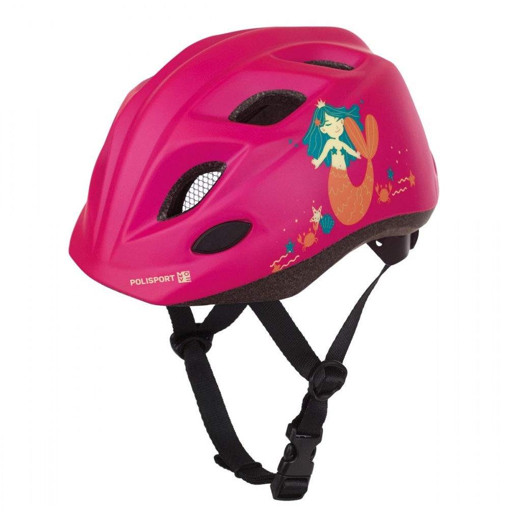Polisport Mermaid Kids Helmet with Light XS 48-52