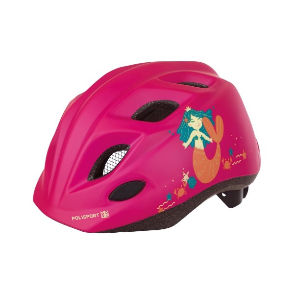 Polisport Mermaid Kids Helmet with Light XS 48-52