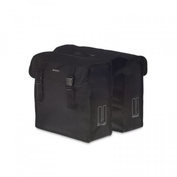 Basil Mara XL Double Pannier Black/35L