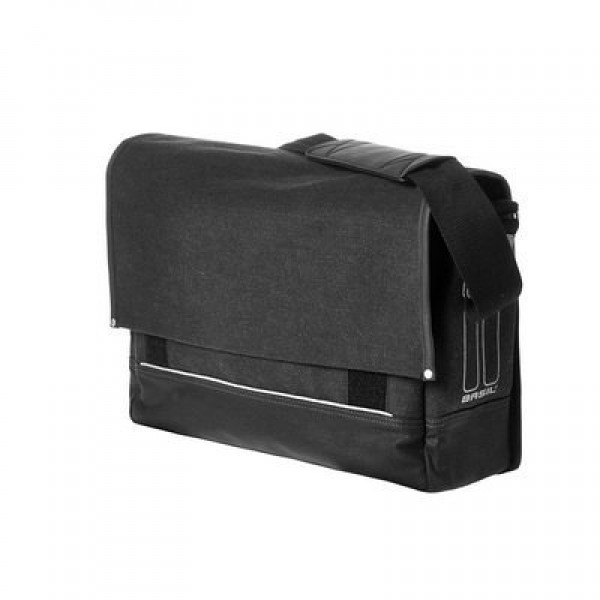 Basil Urban fold Messenger Pannier Black/16L