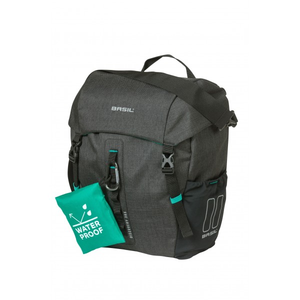 Basil Discovery 365D Single Pannier Black/9L